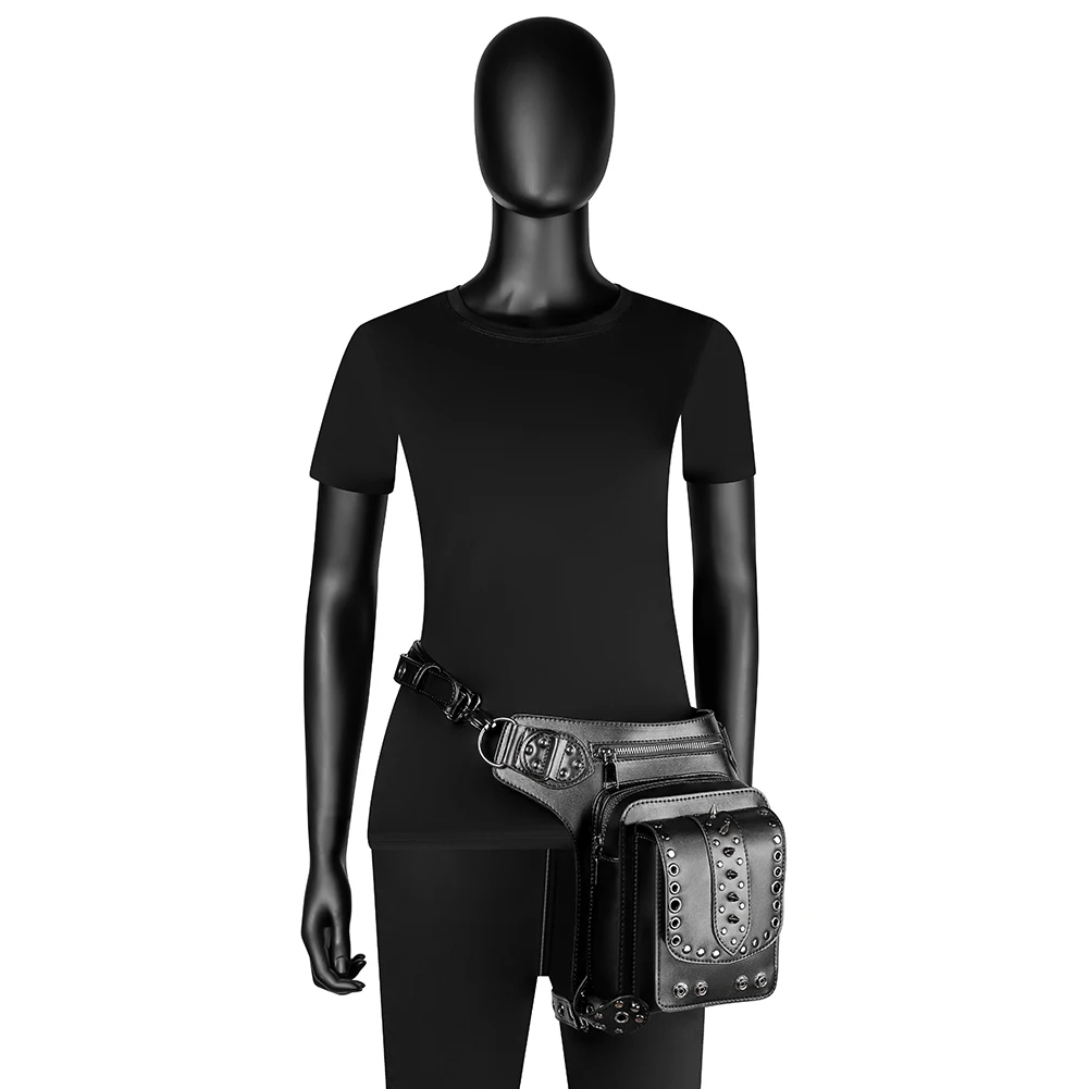 Female creative trend motorcycle multiback Fanny pack unique pu leather cross body pockets waist bags
Female creative trend motorcycle multiback Fanny pack unique pu leather cross body pockets waist bags