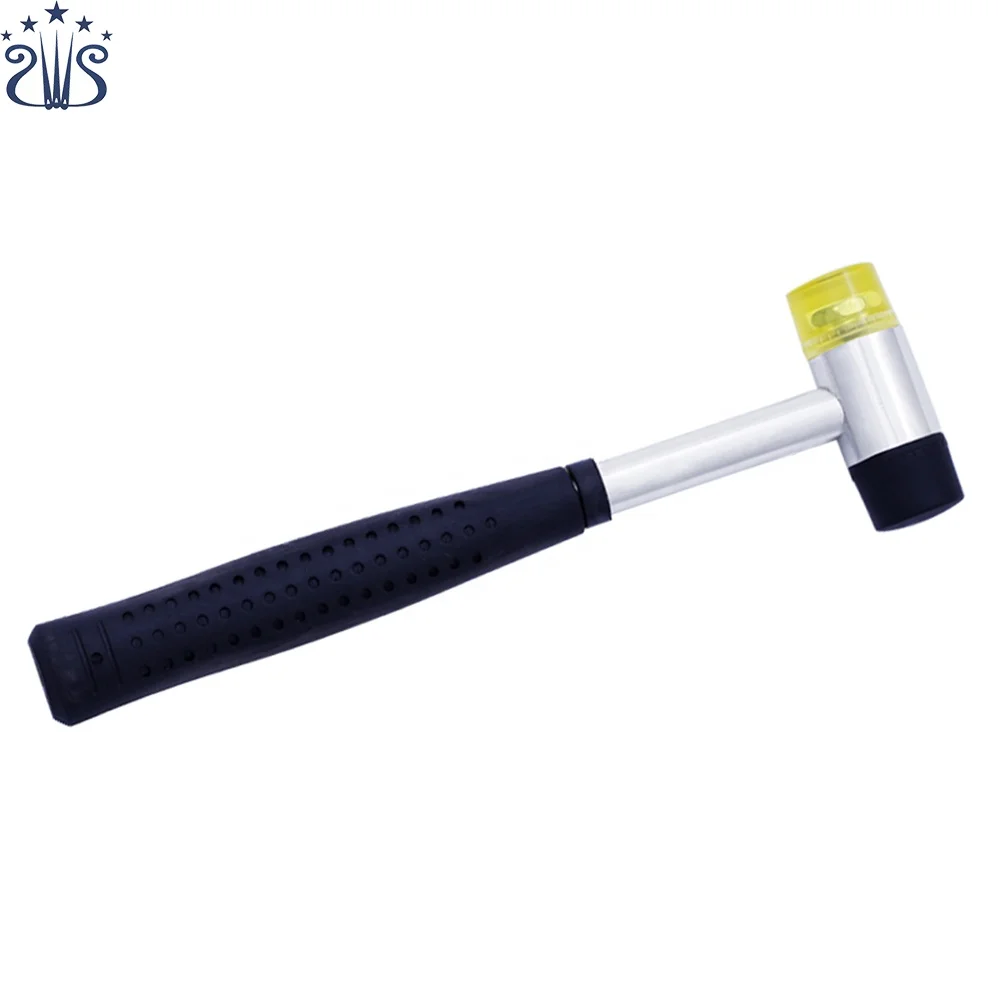 RTS 23mm Double Face Soft Rubber Hammer with Steel Tubular and Black Plastic Coated Handle Leather Craft DIY Tool
RTS 23mm Double Face Soft Rubber Hammer with Steel Tubular and Black Plastic Coated Handle Leather Craft DIY Tool