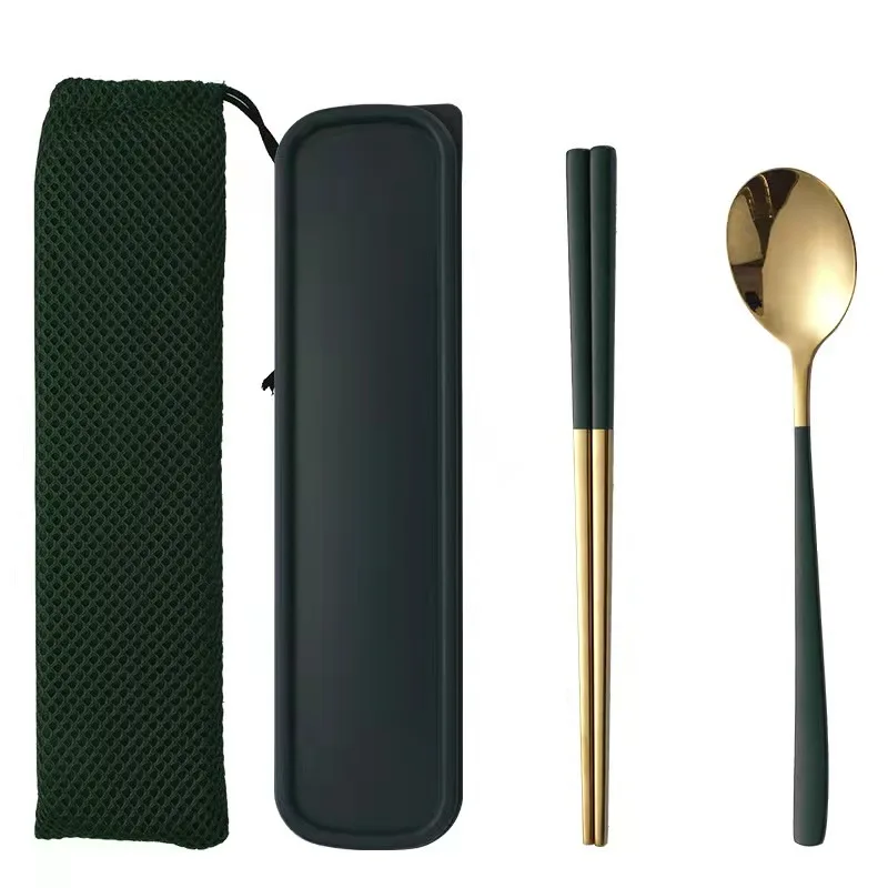 Different color choose Portable Travel Cutlery Set With Case Stainless Steel Spoon Chopsticks, Red, green, silver, red
Different color choose Portable Travel Cutlery Set With Case Stainless Steel Spoon Chopsticks, Red, green, silver, red