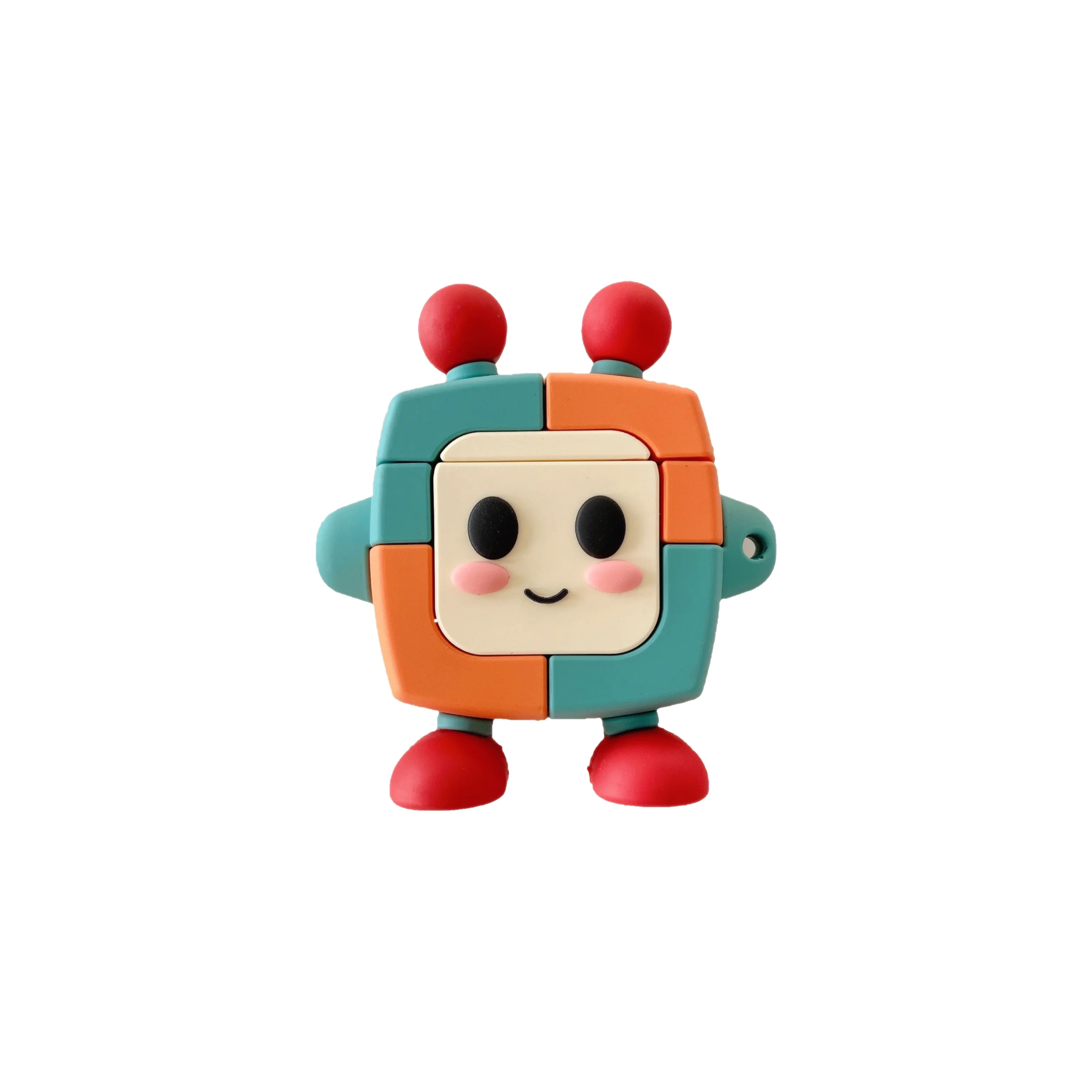 2021 Luxury 3D Cartoon Robot Design For Airpod Cases Silicone Protective Cover For Apple Air Pods
2021 Luxury 3D Cartoon Robot Design For Airpod Cases Silicone Protective Cover For Apple Air Pods