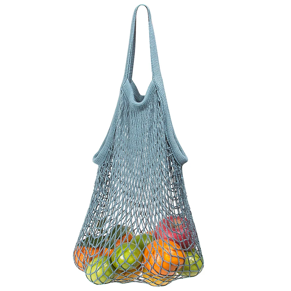 Reusable cotton mesh grocery bag string net tote shopping bags with long handle, 7 colors for choose/customized color
Reusable cotton mesh grocery bag string net tote shopping bags with long handle, 7 colors for choose/customized color