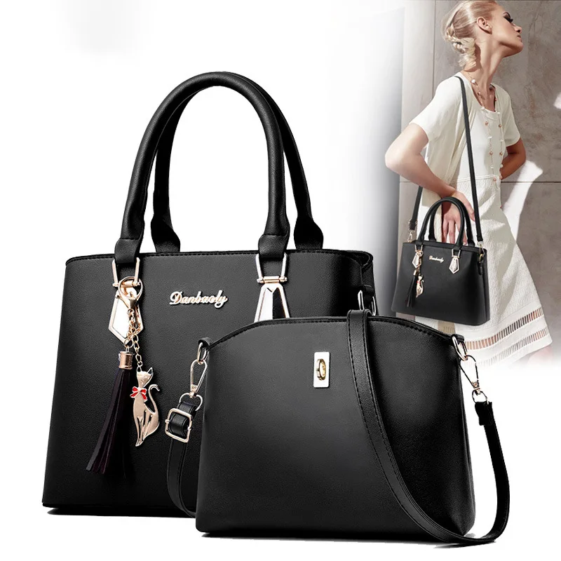 Wholesale female hand bag set fashion 2 in 1 handbag set medium women single shoulder bag supplier
Wholesale female hand bag set fashion 2 in 1 handbag set medium women single shoulder bag supplier