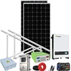 Solar inverter generator solar hybrid ups system for home system lithium iron
