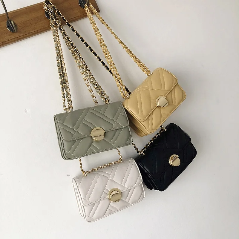 2021 factory direct sales fashion trend Korean version hand bags chain ladies bag shoulder messenger small square bag, Picture
2021 factory direct sales fashion trend Korean version hand bags chain ladies bag shoulder messenger small square bag, Picture
