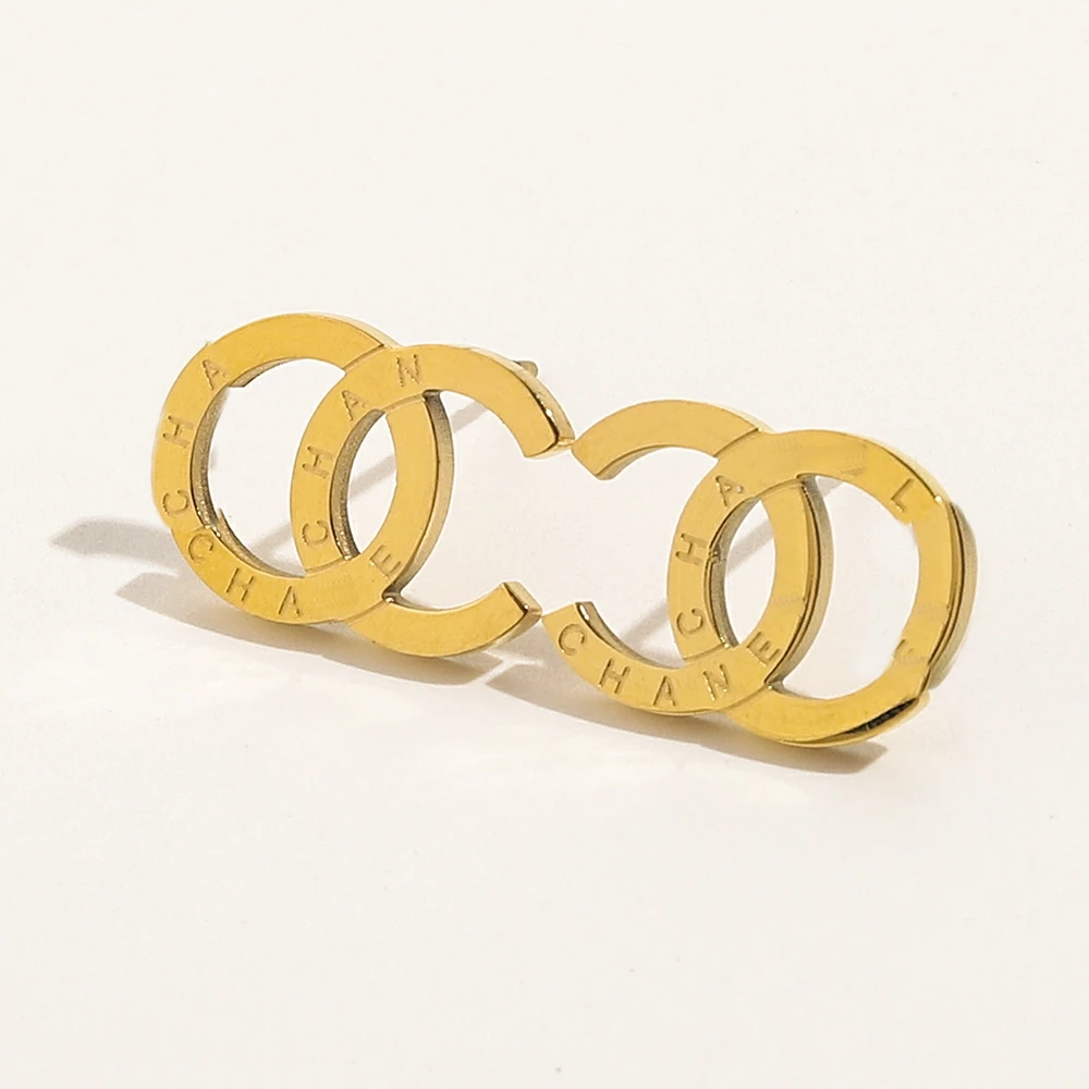 Luxury earrings famous brand stainless steel wholesale designer inspired women earrings
Luxury earrings famous brand stainless steel wholesale designer inspired women earrings