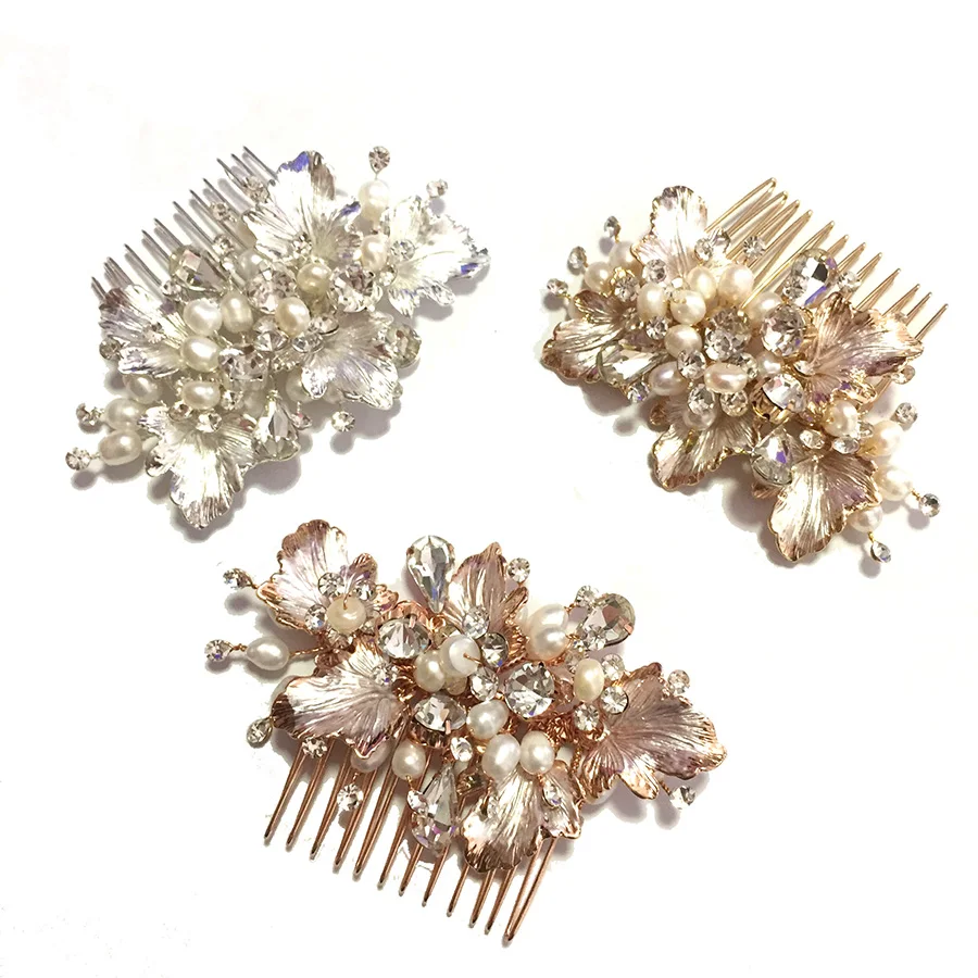 RE3521 Elegant Fresh Water Pearls Wedding Hair Comb Handmade rhinestone hair barrette bridal hair accessories
RE3521 Elegant Fresh Water Pearls Wedding Hair Comb Handmade rhinestone hair barrette bridal hair accessories