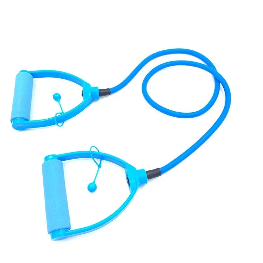 120cm Yoga Pull Rope Elastic Resistance Bands Fitness Workout Exercise Tubes with plastic handle, Customized color
120cm Yoga Pull Rope Elastic Resistance Bands Fitness Workout Exercise Tubes with plastic handle, Customized color