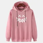 New Grimace Printing Street Style Hoodies Winter Warm New Pullover Spring Coat Women Punk Cool Hoodies