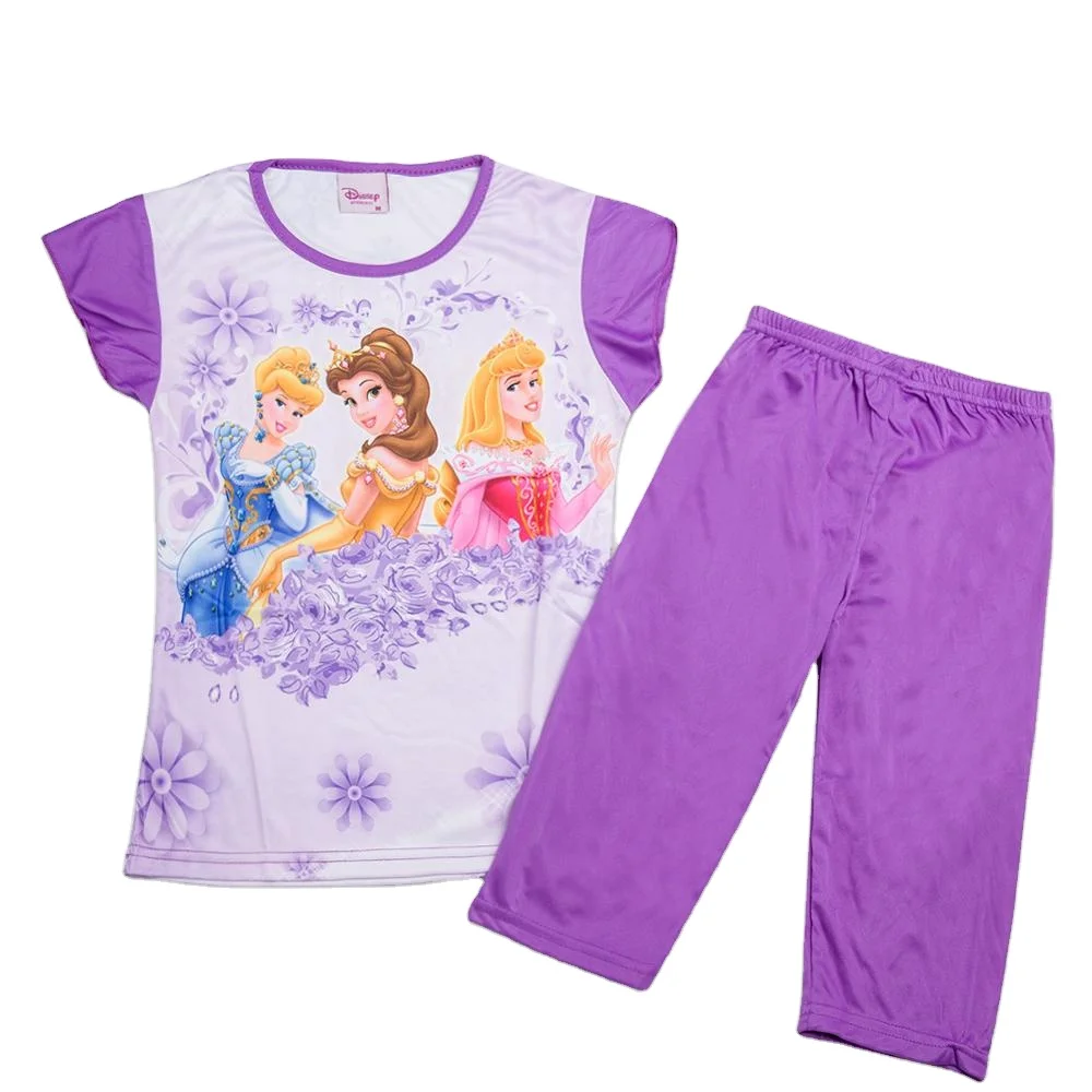 Wholesale 2019 Girls cartoon short sleeve sleepwear kids cartoon pajamas sets, Purple
Wholesale 2019 Girls cartoon short sleeve sleepwear kids cartoon pajamas sets, Purple