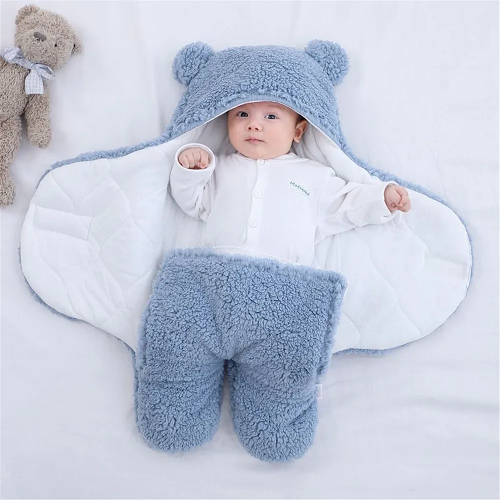 Cute personalized swadle girls boys kids animal cotton fur ultra-soft fluffy new born baby winter sleeping bags
Cute personalized swadle girls boys kids animal cotton fur ultra-soft fluffy new born baby winter sleeping bags