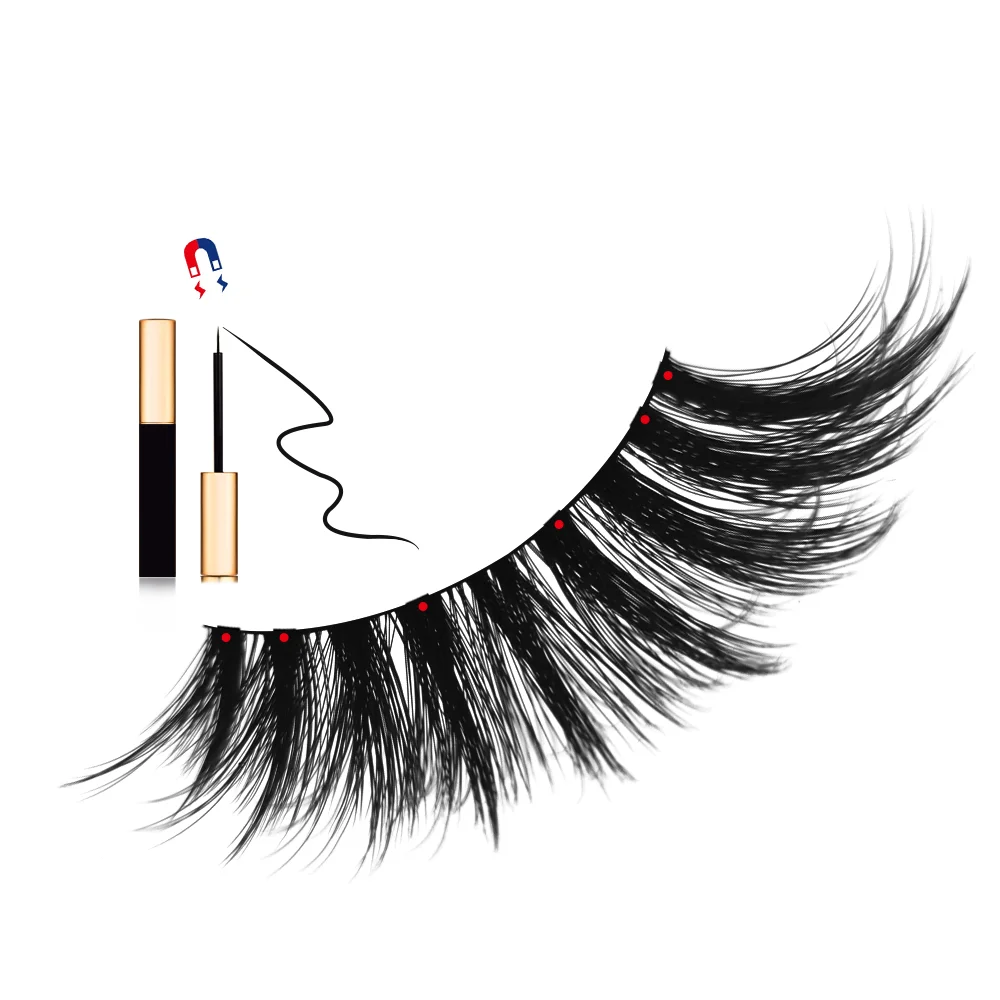 Magnetic Eyeliner Accept 10 Magnets Eyelashes Set 3D Magnetic False Eyelashes with Tweezers and Eyeliner
Magnetic Eyeliner Accept 10 Magnets Eyelashes Set 3D Magnetic False Eyelashes with Tweezers and Eyeliner