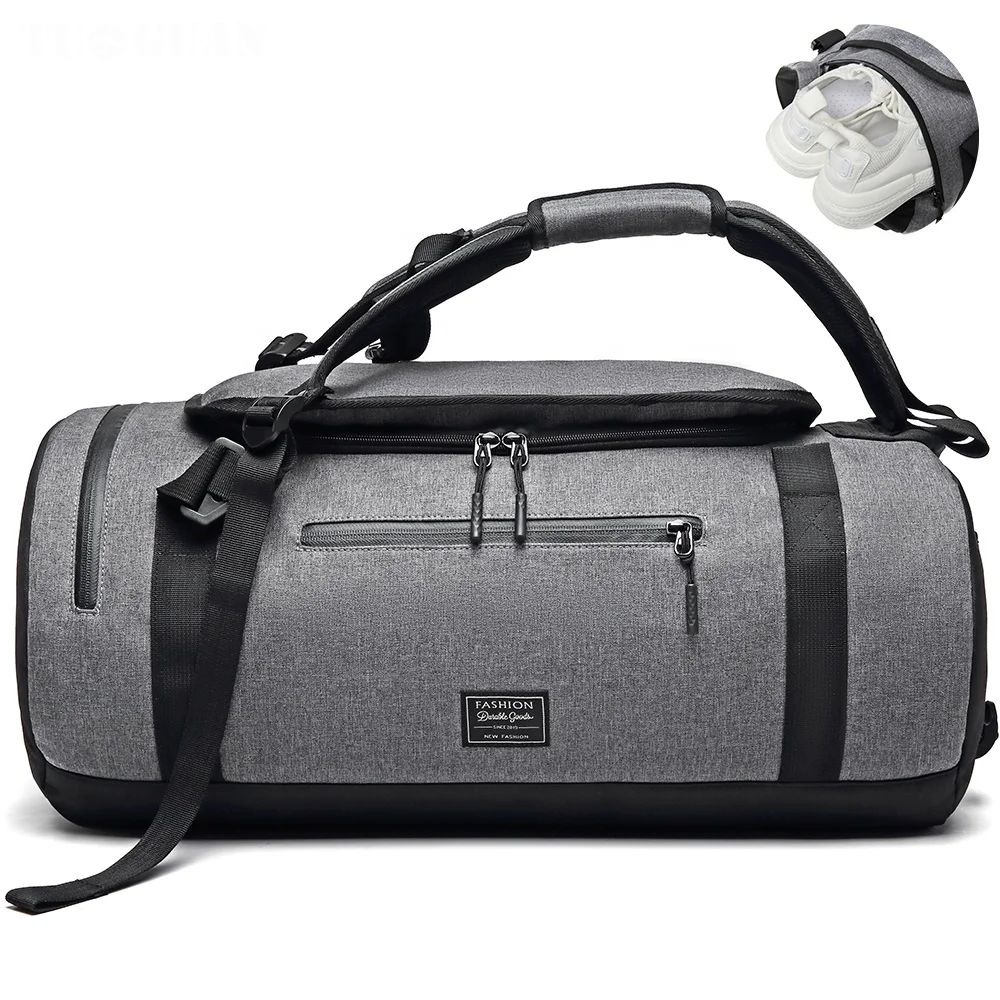 Men weekender workout bag for gym sport spend the night duffle bag custom logo, Grey, black
Men weekender workout bag for gym sport spend the night duffle bag custom logo, Grey, black