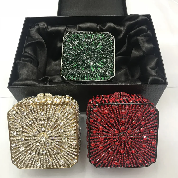Shiny design clutch bag handmade crystal evening women stones lady bag for birthday party, Red,gold,silver,deep green
Shiny design clutch bag handmade crystal evening women stones lady bag for birthday party, Red,gold,silver,deep green