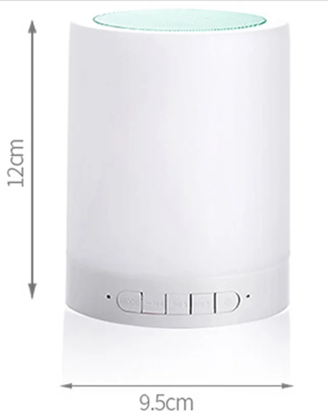 USB Rechargeable Built-in Battery 1800mAH RGB Smart Touch Control Mini Portable Table LED Night Lights