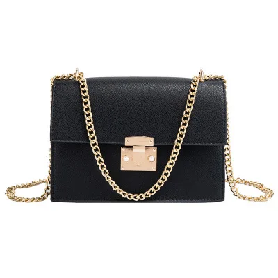 Small square bag female fashion wild net red chain bag shoulder messenger bag, Multicolor
Small square bag female fashion wild net red chain bag shoulder messenger bag, Multicolor