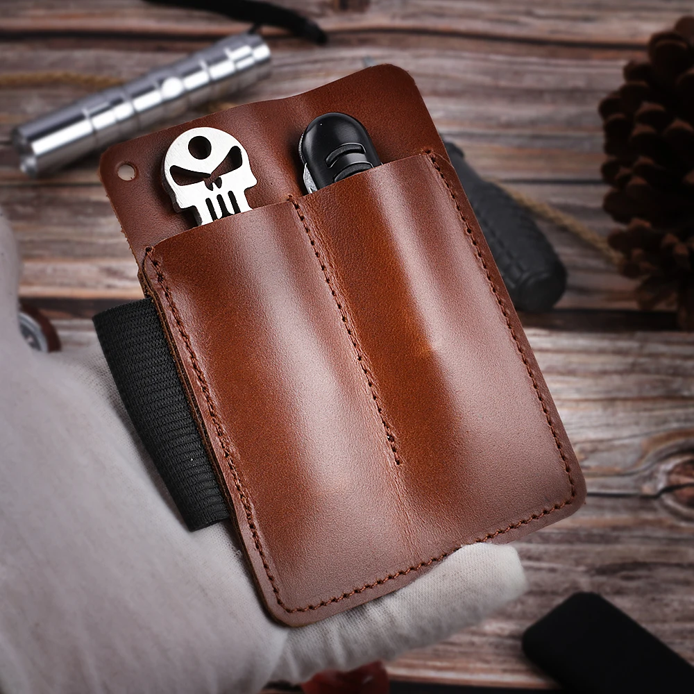 Etsy hotsell drop shipping Personalized vintage mini leather EDC pocket organizer customized logo Leather EDC organizer
Etsy hotsell drop shipping Personalized vintage mini leather EDC pocket organizer customized logo Leather EDC organizer
