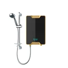 6.5kw fast heat tankless instant water geyser heater water instant electric shower water heater