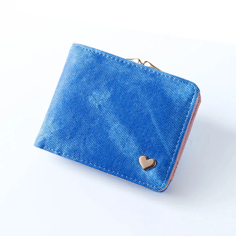 Women's Short Fashion Multicolor Imitation Denim Leather Wallet Two Fold Small Fresh And Personalized Coin Purse
Women's Short Fashion Multicolor Imitation Denim Leather Wallet Two Fold Small Fresh And Personalized Coin Purse