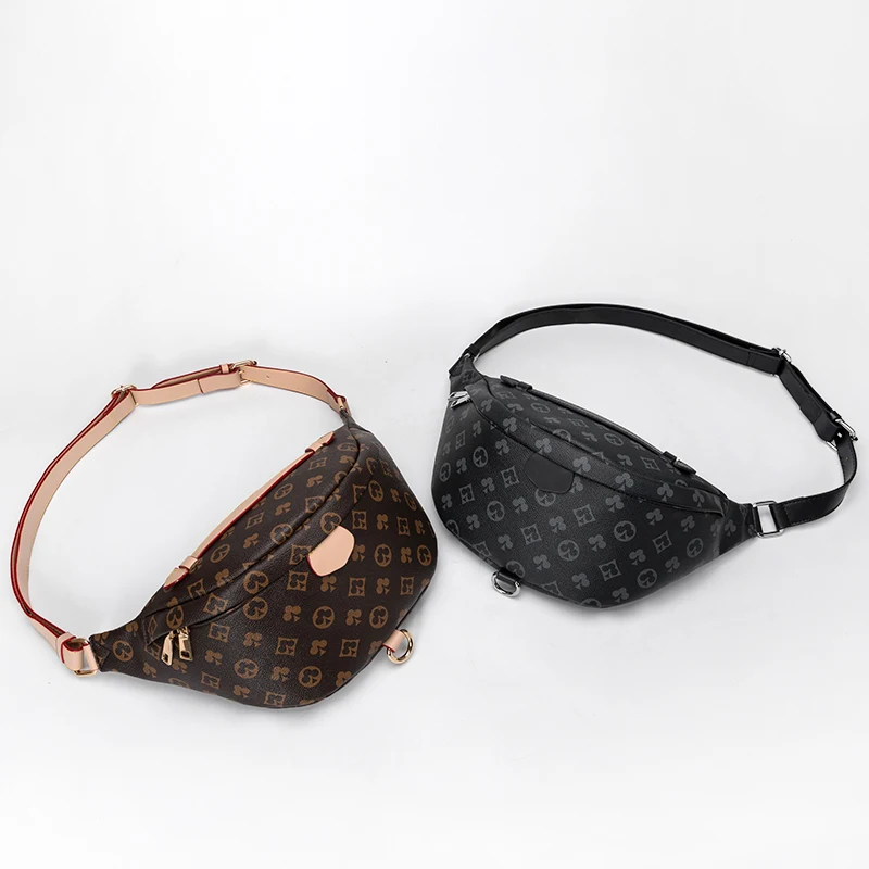 Factory wholesale design luxury crossbody custom fashion famous designer beltb bags fashion fanny packs luxury waist bags, Black/brown
Factory wholesale design luxury crossbody custom fashion famous designer beltb bags fashion fanny packs luxury waist bags, Black/brown