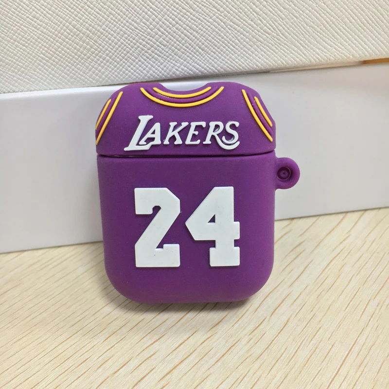 Hot selling cartoon earphone cases For apple air 2 pods cases earbuds shockproof covers custom lakers airipod case
Hot selling cartoon earphone cases For apple air 2 pods cases earbuds shockproof covers custom lakers airipod case