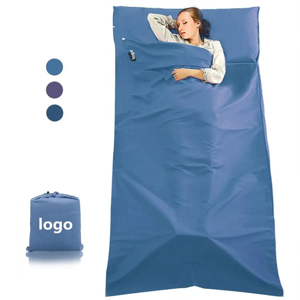 Lightweight Camping Sheet, Soft Compact Sleep Bag Liner for Hotel Motel and Outdoor, Customized color
Lightweight Camping Sheet, Soft Compact Sleep Bag Liner for Hotel Motel and Outdoor, Customized color