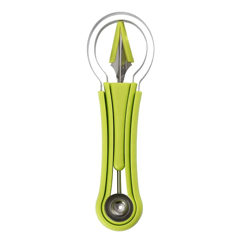 Amazon hot sale 3 in 1 stainless steel avocado cutter knife carving knife fruit baller fruit carving tool set for kitchen, Green and blue
Amazon hot sale 3 in 1 stainless steel avocado cutter knife carving knife fruit baller fruit carving tool set for kitchen, Green and blue