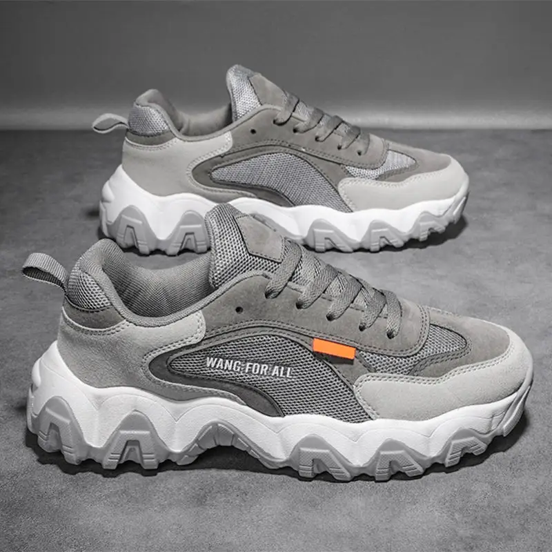 Spring and summer 2021 new arrival sports fashionable height increasing thickend sole leisure youth chunky shoes for men 
Spring and summer 2021 new arrival sports fashionable height increasing thickend sole leisure youth chunky shoes for men