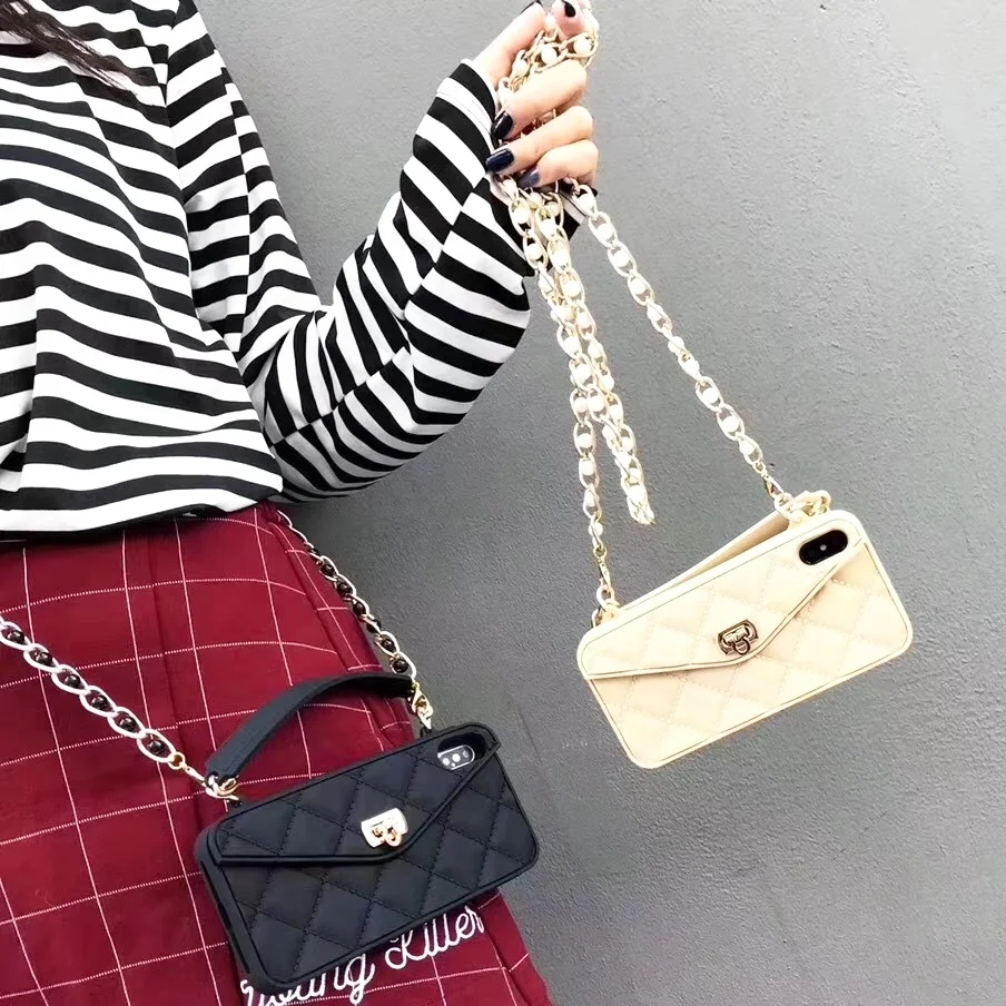 Free Shipping Long Chain Handbag Cell Phone Case for iPhone 12 11 Pro Max X XR XS 8 7 Plus Crossbody Girl mobile phone bags
Free Shipping Long Chain Handbag Cell Phone Case for iPhone 12 11 Pro Max X XR XS 8 7 Plus Crossbody Girl mobile phone bags