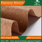 Portugal cork PU synthetic leather sheet ready to ship cork fabric for shoes bags packaging materials