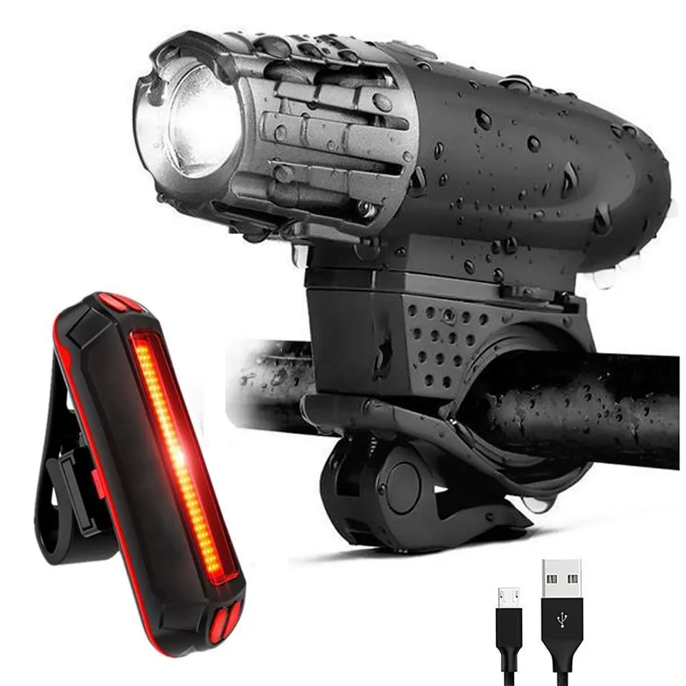 Ultra Bright Usb Rechargeable Night Cycling Waterproof Led Bicycle Light, Black/red/gray/silver
Ultra Bright Usb Rechargeable Night Cycling Waterproof Led Bicycle Light, Black/red/gray/silver