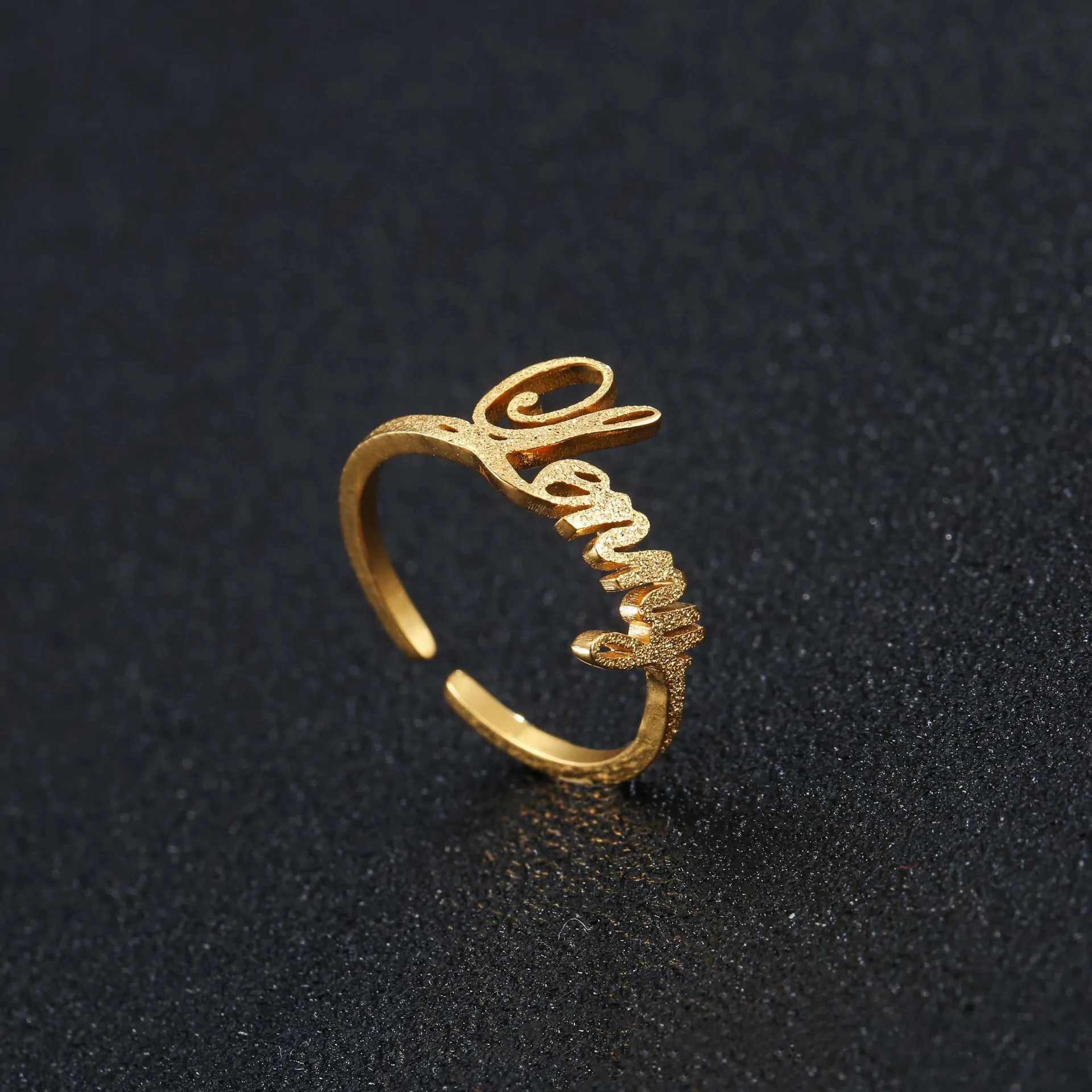 Customize Name Jewelry Letter Rose Gold Plated Custom Personalized Arabic letter Stainless Steel Initial Name Ring
Customize Name Jewelry Letter Rose Gold Plated Custom Personalized Arabic letter Stainless Steel Initial Name Ring