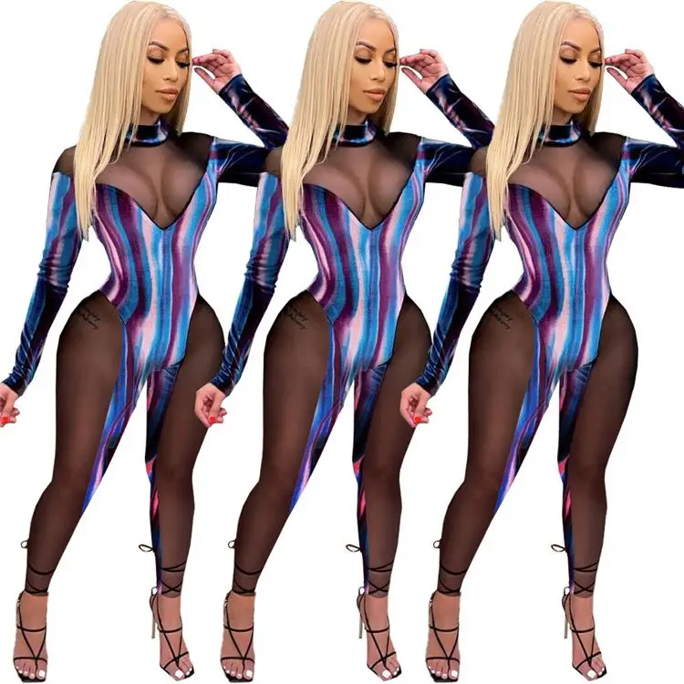 Best Price Sexy Spliced Long Sleeves Fashion New Lady Clothes 2021 One Piece Women Bodysuit Jumpsuit
Best Price Sexy Spliced Long Sleeves Fashion New Lady Clothes 2021 One Piece Women Bodysuit Jumpsuit