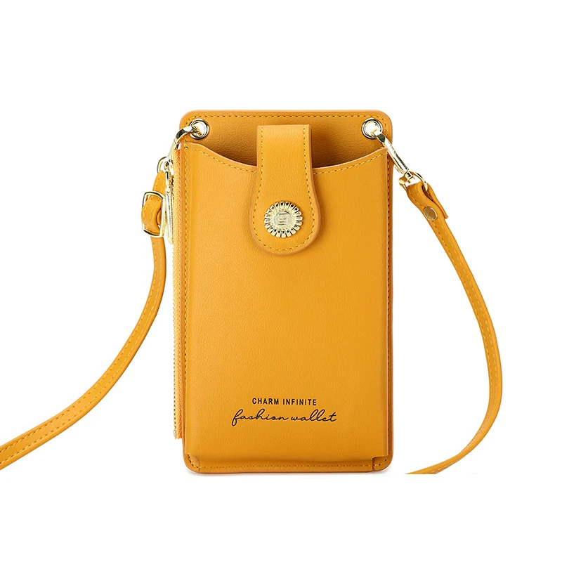 2021 New Mobile Phone Purse Smartphone Wallet Leather Shoulder Strap Handbag Women Outdoor Waterproof Bag
2021 New Mobile Phone Purse Smartphone Wallet Leather Shoulder Strap Handbag Women Outdoor Waterproof Bag