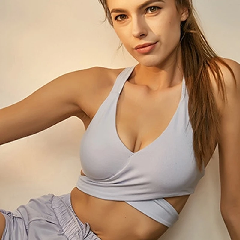 New Fashion High Support Sports Bra Nylon Spandex White Sports Top Bra Ladies Fitness Seamless Support Gym Bra
New Fashion High Support Sports Bra Nylon Spandex White Sports Top Bra Ladies Fitness Seamless Support Gym Bra