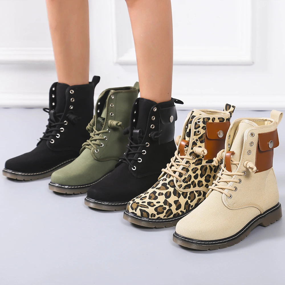 Autumn Trendy and fashionable flat ladies' medium boot leather boots for women, Leopard,green,black,brown
Autumn Trendy and fashionable flat ladies' medium boot leather boots for women, Leopard,green,black,brown