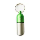 Custom Metal Aluminum Keychain Pill Containers