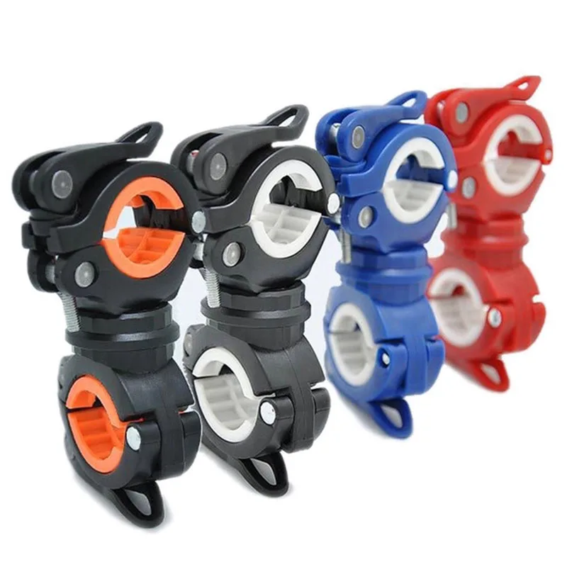 Flashlight Lamp Handlebar Seatpost Bicycle Cycling Clip Clamp Sided Bracket Bike Rotating Light Double Mount Holder, 5 colors
Flashlight Lamp Handlebar Seatpost Bicycle Cycling Clip Clamp Sided Bracket Bike Rotating Light Double Mount Holder, 5 colors