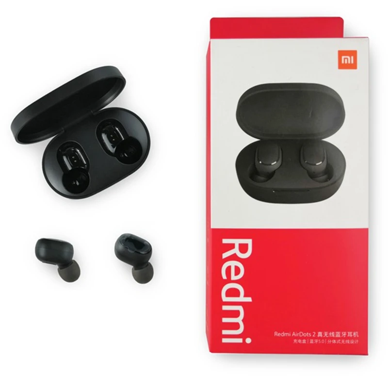 cheapest Xiaomi Redmi AirDots2 Wireless BT5.0 Charging noise earbuds Earphones Ture Wireless mini earbuds, Black
cheapest Xiaomi Redmi AirDots2 Wireless BT5.0 Charging noise earbuds Earphones Ture Wireless mini earbuds, Black