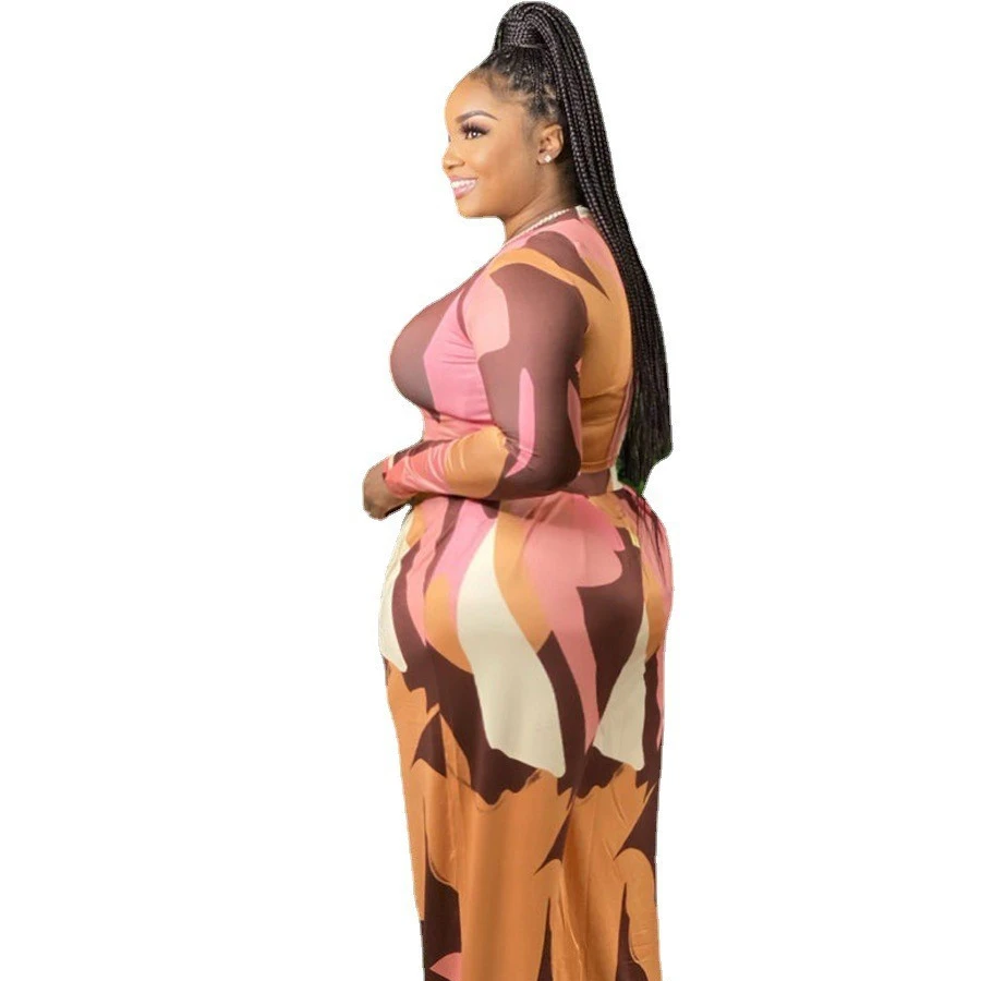 New cross-border platforms in Europe and the United States are selling popular pleated printed pants with long sleeves and wide
New cross-border platforms in Europe and the United States are selling popular pleated printed pants with long sleeves and wide