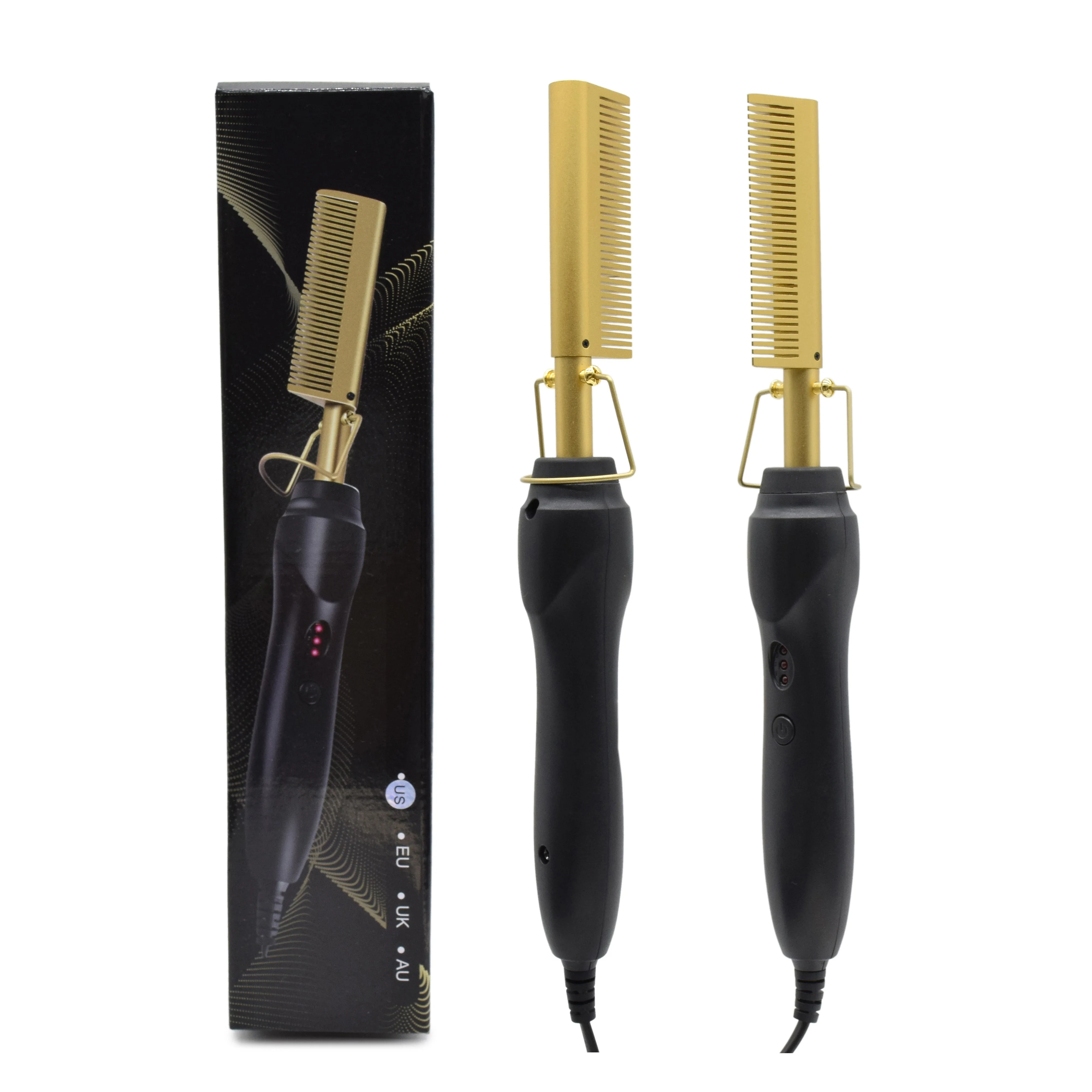 New design Professional copper metal Hair Straightening Comb brush Hot Electric Hair Straightener comb for hair, Gold
New design Professional copper metal Hair Straightening Comb brush Hot Electric Hair Straightener comb for hair, Gold