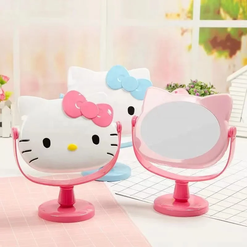 Hot Selling Kawaii KT Table Mirror Single Sided Rotation Princess Mirror Students Makeup Mirror Personalized Plastic Paper Box
Hot Selling Kawaii KT Table Mirror Single Sided Rotation Princess Mirror Students Makeup Mirror Personalized Plastic Paper Box