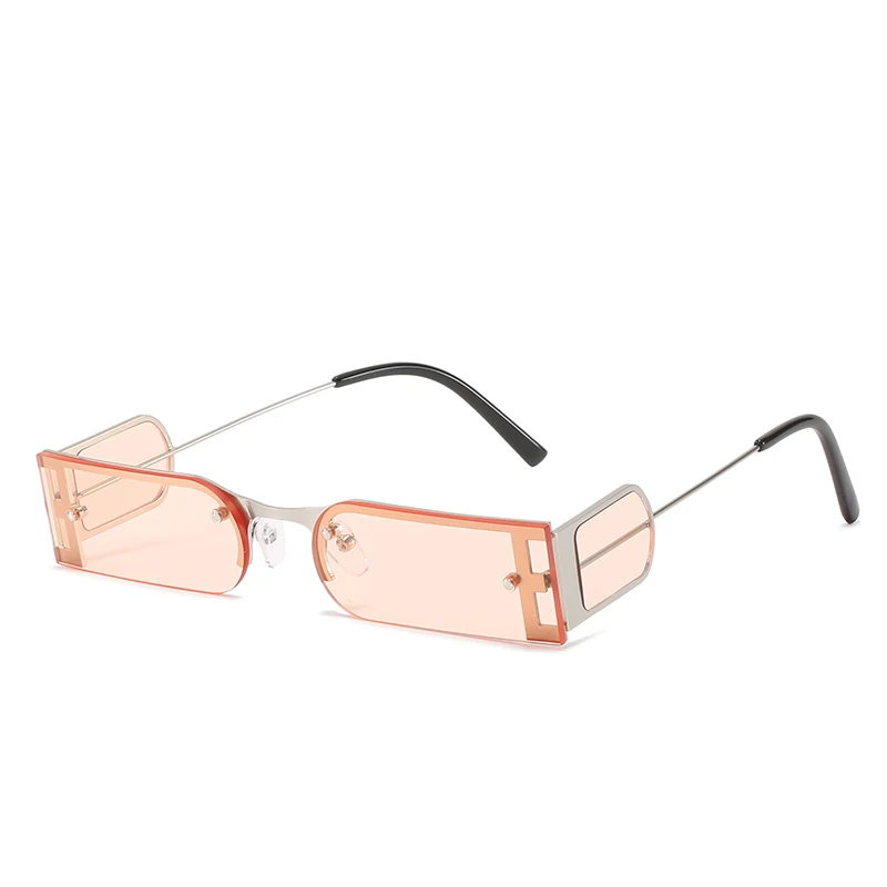 L2985 small square sunglasses trend metal half frame sunglasses female personality funny street shot glasses
L2985 small square sunglasses trend metal half frame sunglasses female personality funny street shot glasses
