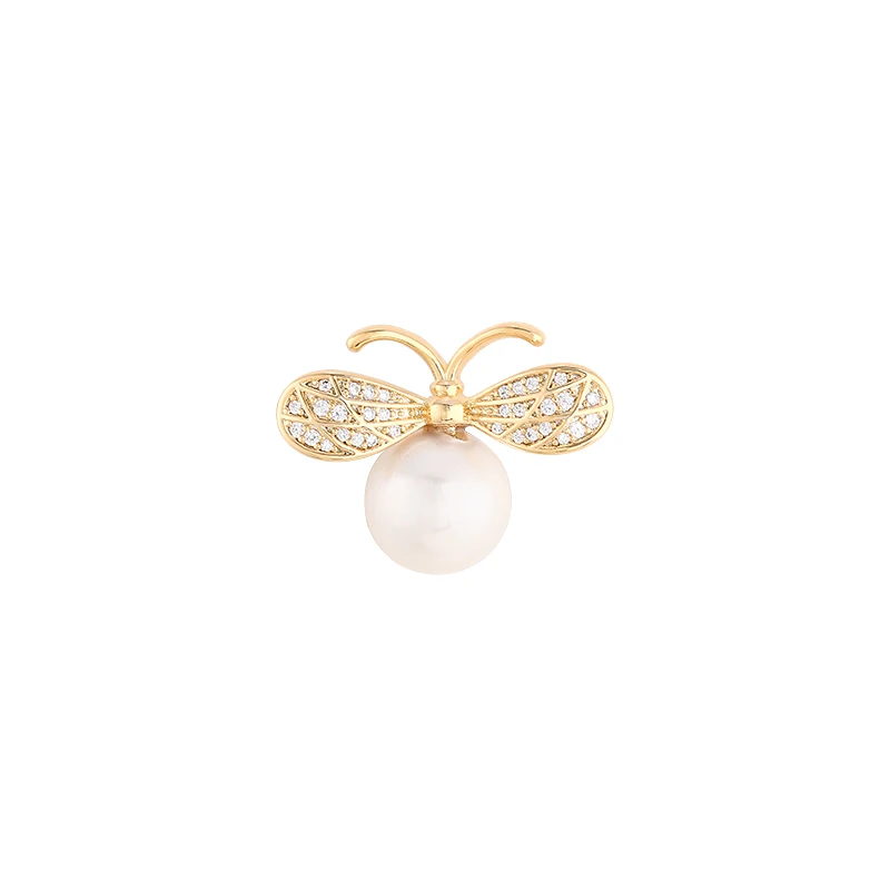 Wholesale Trendy Custom Designer Pearl Bee Brooch Women Clothing Accessories Luxury Brooches Jewelry, Picture shows
Wholesale Trendy Custom Designer Pearl Bee Brooch Women Clothing Accessories Luxury Brooches Jewelry, Picture shows