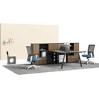 China manufacture modular 4/6 person ent office workstation partition