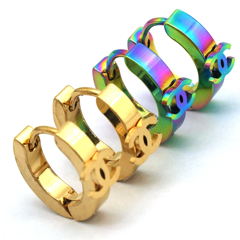 2020 Hot Fashion Jewelry Gifts Stainless Steel Hoop Earrings For Women 
2020 Hot Fashion Jewelry Gifts Stainless Steel Hoop Earrings For Women