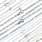 RINNTIN SC 925 Sterling Silver Chain Necklace Designs for Women Men Chain Jewelry