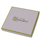 Luxury art paper cardboard magnetic wine gift box with ribbon