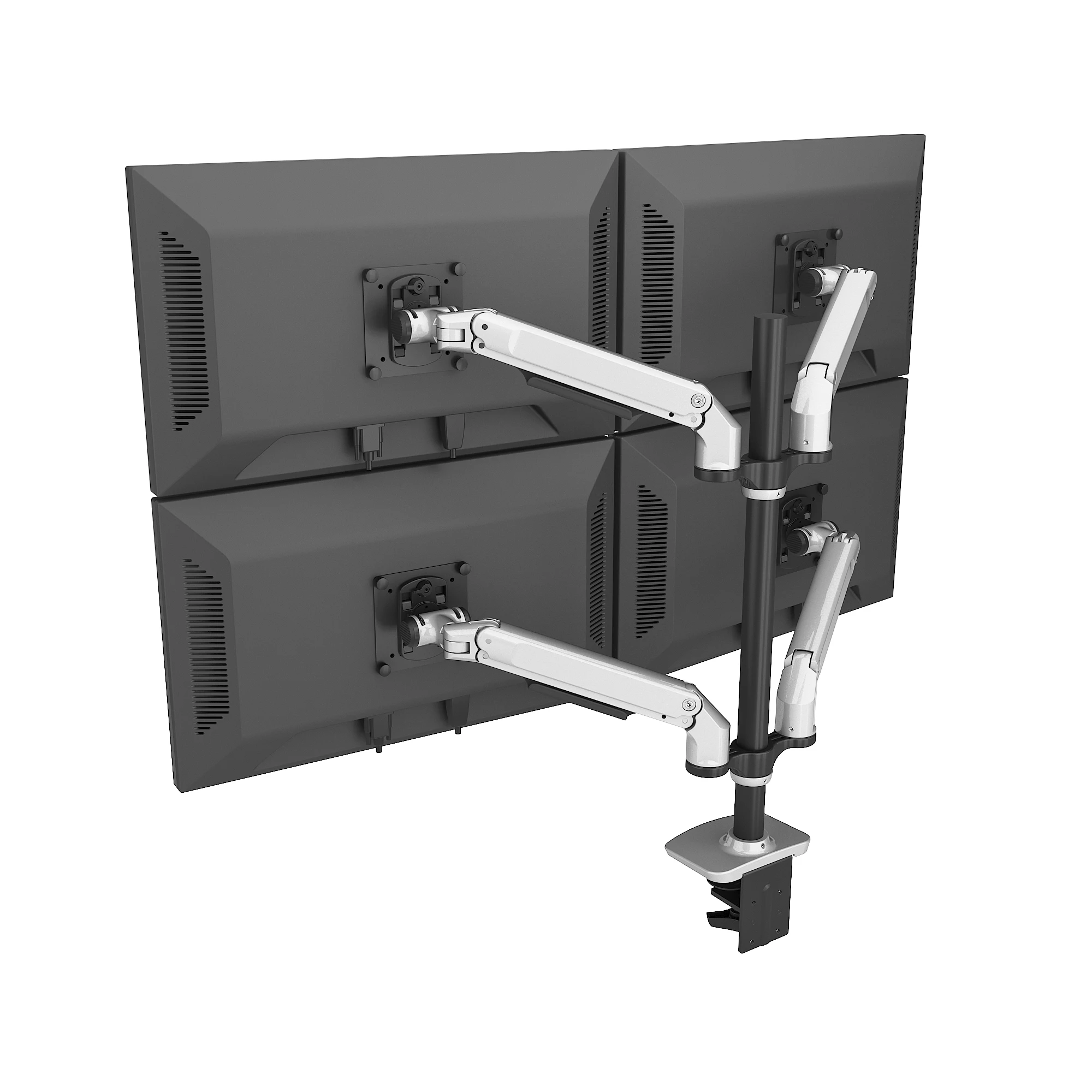 Multi Vertical Monitor Stand Wall Mounted Bracket Hot Sale Best Quality Monitor Stand Four Screen Computer Stand, Silver and black
Multi Vertical Monitor Stand Wall Mounted Bracket Hot Sale Best Quality Monitor Stand Four Screen Computer Stand, Silver and black