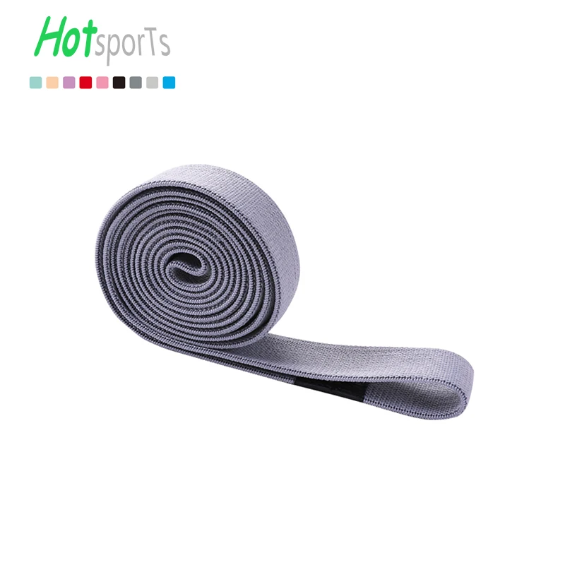 Wholesale rubber logo cotton light deep grey long fabric resistance bands customized color for yoga, 10 regular colors + customized color
Wholesale rubber logo cotton light deep grey long fabric resistance bands customized color for yoga, 10 regular colors + customized color