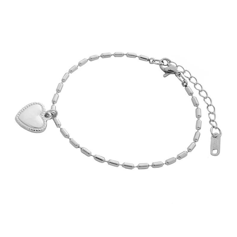 Heart Cross Butterfly Pendant Bangles Party Jewelry Accessories Gifts New Fashion Stainless Steel Chain Bracelet For Women, Picture shows
Heart Cross Butterfly Pendant Bangles Party Jewelry Accessories Gifts New Fashion Stainless Steel Chain Bracelet For Women, Picture shows